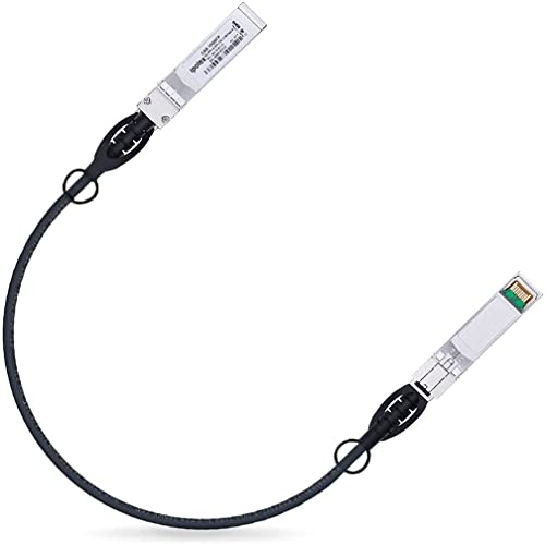 ipolex 10Gb SFP+ Kabel 0.3m, 10Gbase-CU SFP+ DAC Cable Twinax Direct Attach Kupfer Kabel für Cisco SFP-H10GB-CU0.3M, Ubiquiti, Netgear, D-Link, Supermicro, Mikrotik, Passiv von ipolex