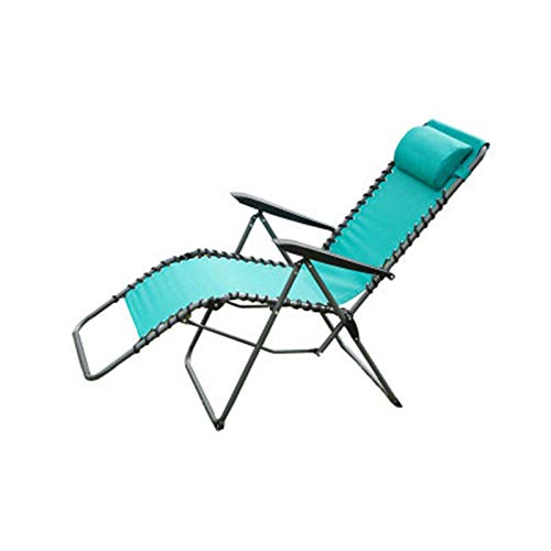 itonc Folding Lounge Stuhl Liegend Sonnenliege Strand Folding Chaise Lounge Chair Tragbarer Outdoor-Camping-Liege Für Garten von itonc