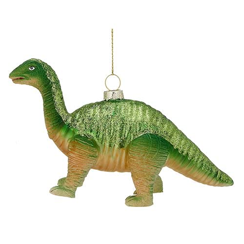 Baumschmuck Dinosaurier Dino aus Glas als Baumkugel, Weihnachtsdeko, Christbaumkugel, Christbaumschmuck von itsisa