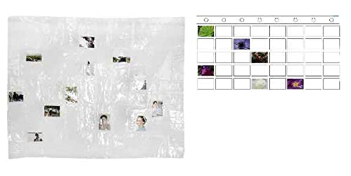 itsisa Fotovorhang für 40 Fotos der Größe 10x15cm - Bildervorhang, Foto, Bilder, Postkarte, Fotohalter von itsisa