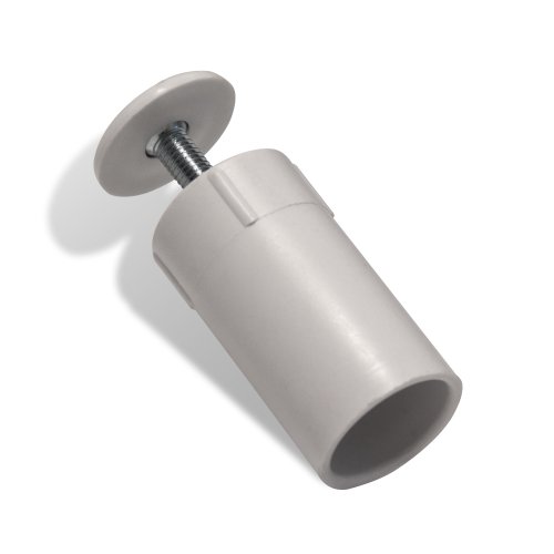 jarolift Anschlagstopper Rollladenstopper für Rollladenendleiste Rollladenzubehör aus Kunststoff, Länge 40 mm, Weiß von jarolift