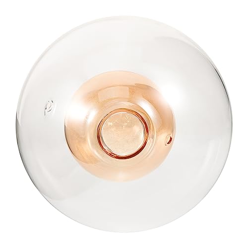 jojofuny Lampenschirm Aus Kugelglas Stehlampenschirm -hängelampenschirm Vintage-deckenleuchte Ersatzglasschirme Für Pendelleuchten Lampenschirm Aus Glas Klarer Lampenschirm Erde G9 Ball von jojofuny