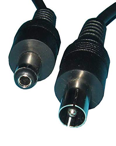 Kab24® Netzteilverlängerung DC Hohlstecker auf DC-Hohlbuchse 5,5mm / 2,1mm 2m von kab24