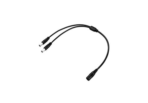 Kab24® Netzteilverteiler Y-Kabel mit DC Hohlstecker 5,5mm / 2,1mm von kab24