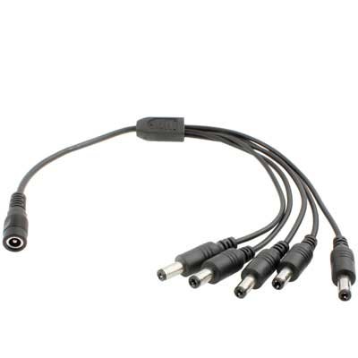 Kab24® Netzteilverteiler Y-Kabel mit DC Hohlstecker 5,5mm / 2,1mm von kab24