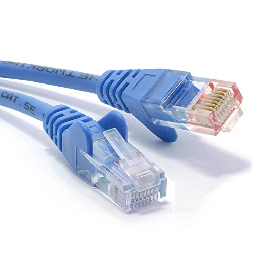 Blau Netzwerk Ethernet RJ45 Cat5E-CCA UTP Patchkabel 26AWG Kabel Anschlusskabel 1,5 m [1.5 Meter/1,5m] von kenable