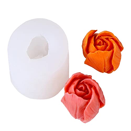 komsoup 2 Stück Tulpenform - Silikonform Zum Backen Und Basteln, Kerzenform, Silikon Backform Blume Silikonform, Für Handgemachten Kuchen Schokoladen-EIS Kunsthandwerk komsoup 2 Stück Tulpenform - Silikonform Zum Backen Und Basteln, Kerzenform, Silikon Backform Blume Silikonform, Für Handgemachten Kuchen Schokoladen-EIS Kunsthandwerk von komsoup