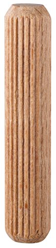 kwb Holzdübel 8 x 40 mm (150 Stk., Buchenholz, geriffelt, gefast, Riffelholzdübel aus Buchenholz von kwb