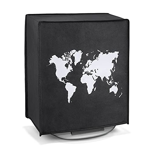 kwmobile Hülle kompatibel mit Thermomix TM5 / TM6 - Küchenmaschine Abdeckhaube - in Weiß Schwarz Travel Umriss kwmobile Hülle kompatibel mit Thermomix TM5 / TM6 - Küchenmaschine Abdeckhaube - in Weiß Schwarz Travel Umriss von kwmobile