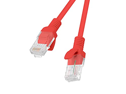 Lanberg PCU5-10CC-1000-R Netzwerkkabel Kat.5E Utp, 10m rot von Lanberg