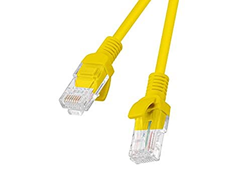 Lanberg PCU6-10CC-0100-Y Netzwerkkabel Kat.6 Utp, 1m gelb von Lanberg