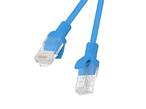 Lanberg PCU5-10CC-0100-B Netzwerkkabel Kat.5E Utp, 1m blau von Lanberg