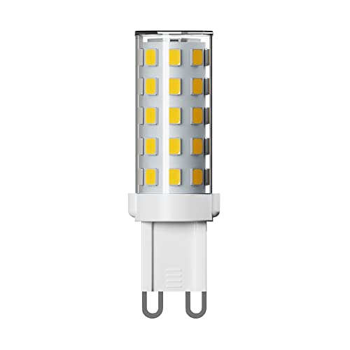 ledscom.de G9 LED Leuchtmittel, warmweiß (2800 K), 3,5 W, 485lm, 3-Stufen-Dimmer, LED, Lampe, Strahler, Leuchtmittel, G9 Fassung, Energiesparlampe, Spot, Halogenersatz, Lampenwechsel, 230V von ledscom.de