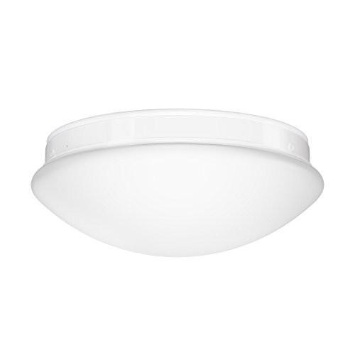 ledscom.de LED Feuchtraumleuchte/Deckenleuchte/Badlampe BADU, rund, 260mm Ø, IP44, 15,4 W, 1542lm, warmweiß von ledscom.de