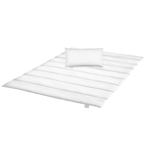 liebling Bettdecke im Set mit Kissen 135 x 200 + Kopfkissen 40 x 80 cm, warme Dicke Winterdecke, Steppdecke aus 100% Mikrofaser, waschbar, Allergiker geeignet liebling Bettdecke im Set mit Kissen 135 x 200 + Kopfkissen 40 x 80 cm, warme Dicke Winterdecke, Steppdecke aus 100% Mikrofaser, waschbar, Allergiker geeignet von liebling