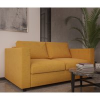 Finnala 2-Sitzer Sofa Bezug, Handgemachter Bezug Aus Naturleinen - Maßanfertigung Für Die Ikea Finala Couch von linencuddles