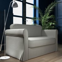 Hagalund 2-Sitzer Sofabett Bezug, Handgemachter Naturleinen Bezug - Maßanfertigung Für Ikea 2-Sitzer-Schlafsofa Haglund von linencuddles