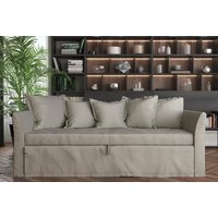 Holmsund 3-Sitzer Sofa Bett Bezug, Handgefertigter Bezug - Maßanfertigung Für Ikea Schlafcouch von linencuddles