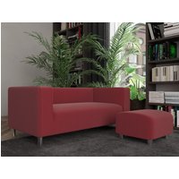 Klippan 2-Sitzer Sofa Bezug, Handgefertigter Bezug - Maßanfertigung Für Ikea Couch von linencuddles
