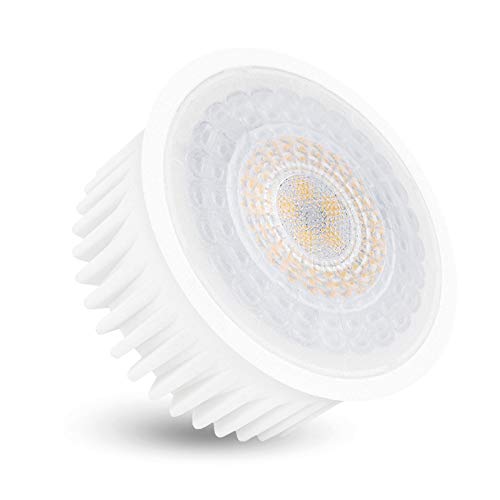 linovum extra flaches LED Modul ø50 x 23 mm für Deckenleuchten & Spots in neutralweiß 5W - Idealer Ersatz für GU10 oder MR16 von linovum