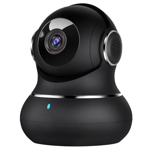 litokam 5MP Überwachungskamera, Babyphone mit Kamera Unterstützt 5G/2.4GHz, 360 Grad Kamera Überwachung Innen mit Bewegungserkennung, Nachtsicht, Cry Detection, WLAN Kamera Indoor mit APP, Alexa von litokam