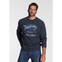 Mans World Sweatshirt, mit Brustprint von mans world