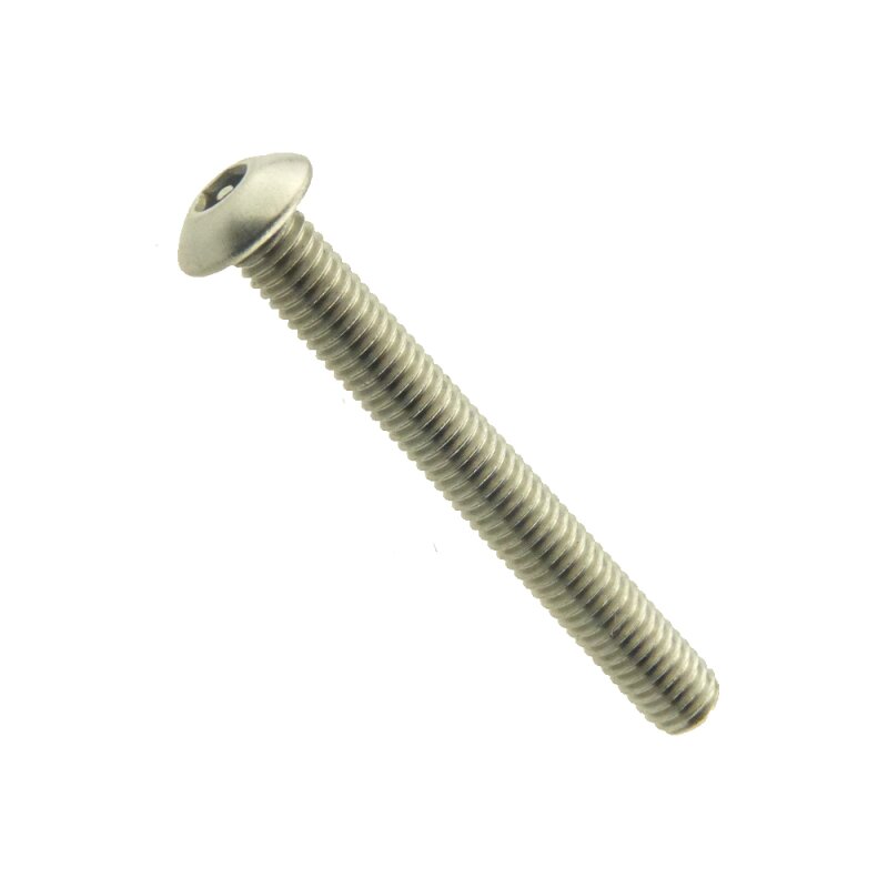 Diebstahlhemmende Schrauben ähnl. ISO 7380 Innen-6-kant mit Zapfen Edelstahl A2 - M 4 x 10 - 100 Stück Diebstahlhemmende Schrauben ähnl. ISO 7380 Innen-6-kant mit Zapfen Edelstahl A2 - M 4 x 10 - 100 Stück von Nineka Handels GmbH