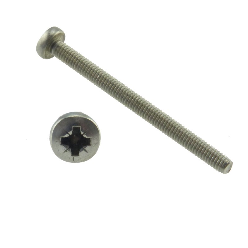 Linsenschrauben mit PZ-Kreuzschlitz ISO 7045 Edelstahl A2 blank M 2 x 10 - 1000 Stück Linsenschrauben mit PZ-Kreuzschlitz ISO 7045 Edelstahl A2 blank M 2 x 10 - 1000 Stück von Nineka Handels GmbH