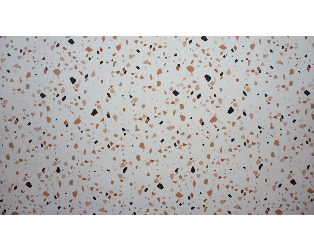 Fußmatte SOFT VINTAGE Bodenbelag Terrazzo Polyester bunt 65x100 cm, matches21 HOME & HOBBY, rechteckig, Höhe: 2.2 mm von matches21 HOME & HOBBY