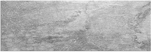 matches21 HOME & HOBBY Teppich Läufer Stein-Optik Beton grau als Küchenteppich - Rutschfester Küchenläufer in 60x180 cm als Flur Brücke - Waschbarer Teppichläufer für Küche, Schlafzimmer, Wohnzimmer von matches21 HOME & HOBBY