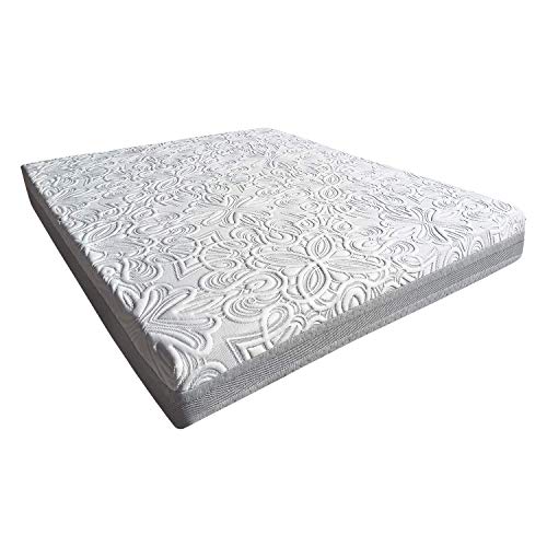 miasuite i sogni italiani Alba H24 Matratze für Doppelbett, Höhe 24 cm, 160 x 195 cm, aus Memory-Schaum, Butterfly-Stoff, abnehmbar, antiallergisch und milbendicht, mittlere Härte von miasuite i sogni italiani