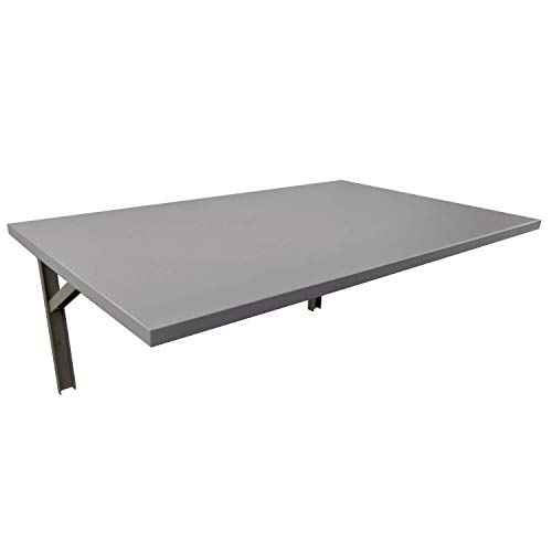 mikon 100x50 Wandtisch Wandklapptisch Küchentisch Schreibtisch Esstisch Klapptisch Esstisch Wandtisch Küchentisch Schreibtisch Kinderschreibtisch Bartisch Computertisch | Light Graphite von mikon