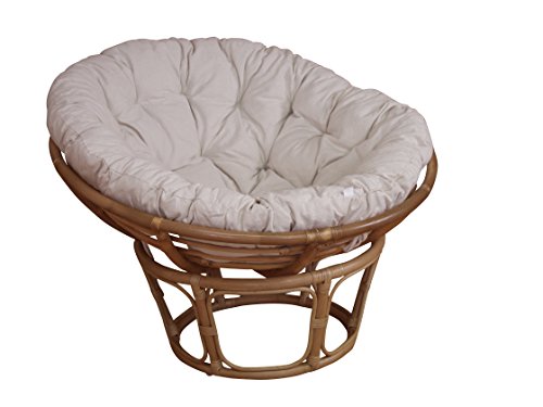 moebel direkt online Papasansessel, Durchmesser 100 cm Sessel mit Kissen von moebel direkt online