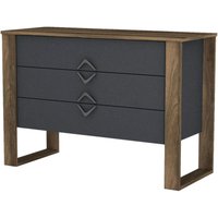 Sideboard Bumerang walnuss Nachbildung anthrazit B/H/T: ca. 110x76x45 cm von moebel17