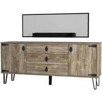 Sideboard Costa Eiche Nachbildung B/H/T: ca. 180x78x45 cm von moebel17