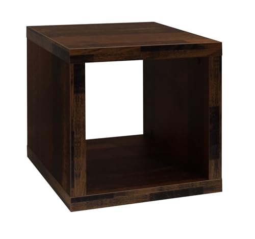 möbelando Regalwürfel >Cube< in Texas Oak - 40x41x40cm (BxHxT) von möbelando