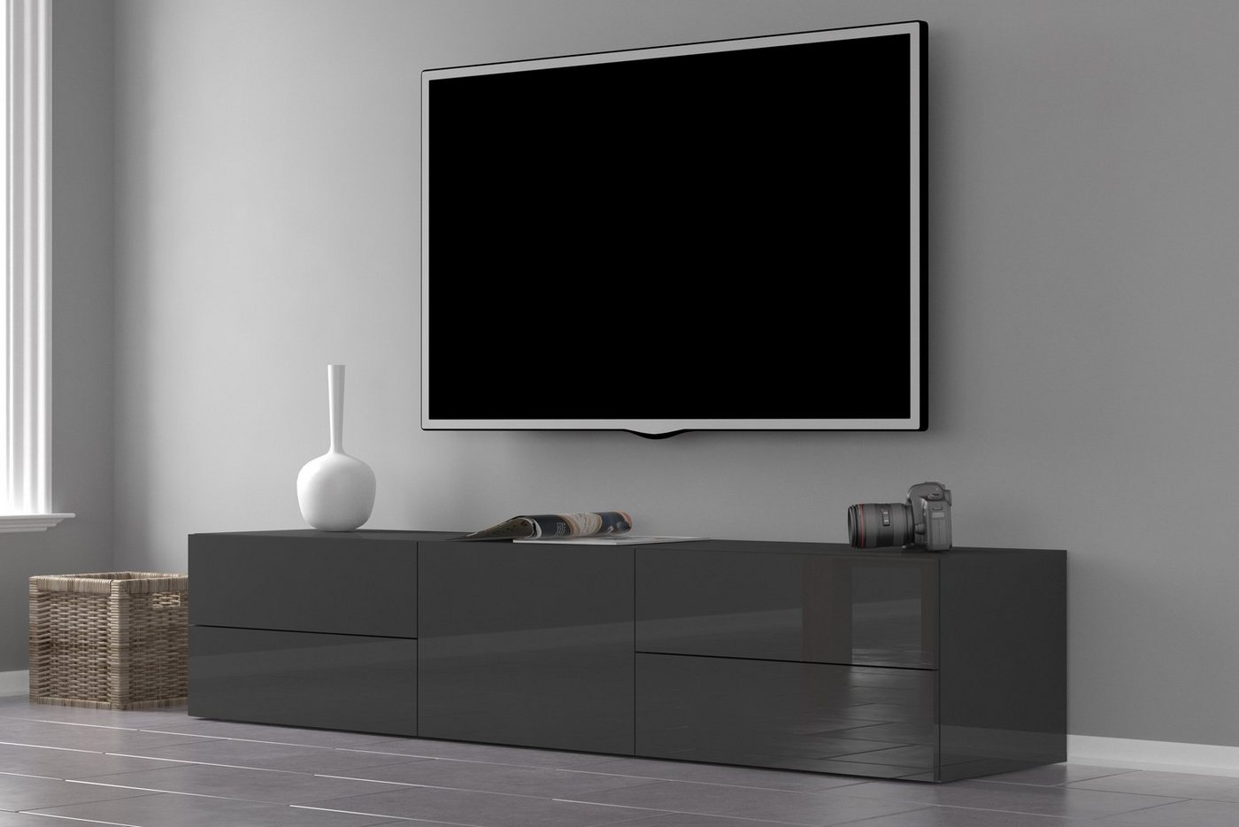 möbelando TV-Board Mercogliano, 170 x 35.2 x 40 cm (B/H/T) von möbelando