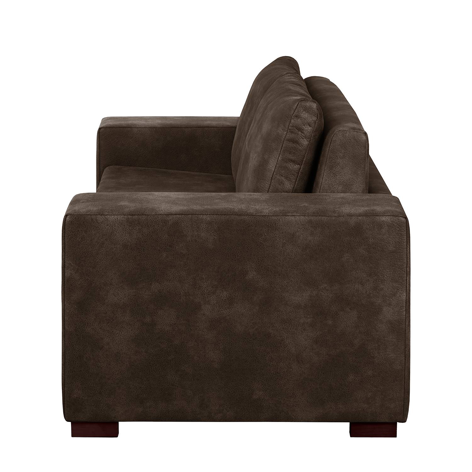 mooved Schlafsofa Latina III Espresso Microfaser 196x90x90 cm mit Schlaffunktion und Bettkasten von Mørteens