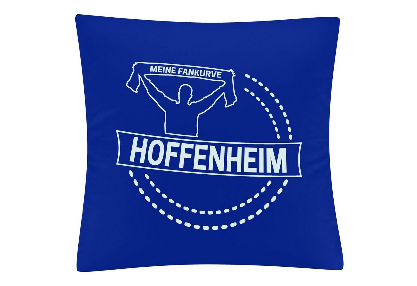 Kissenbezug Hoffenheim - Meine Fankurve - Kissen, multifanshop von multifanshop