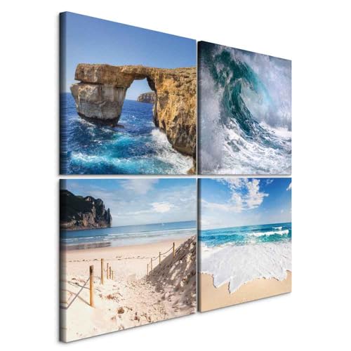murando Akustikbilder Set 4 Teilig je Akustikschaum Hochleistungsschallabsorber Schallschutz Leinwand Wandbild Raumakustik Schalldämmung c-B-0049-b-i murando Akustikbilder Set 4 Teilig je Akustikschaum Hochleistungsschallabsorber Schallschutz Leinwand Wandbild Raumakustik Schalldämmung c-B-0049-b-i von murando