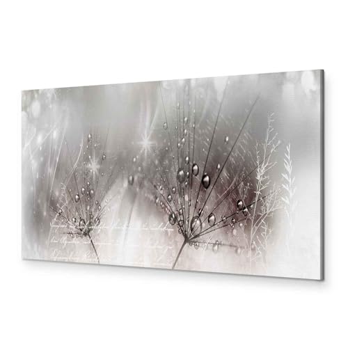 murando - Bilder Pusteblume 120x40 cm Vlies Leinwandbild 1 tlg Kunstdruck modern Wandbilder XXL Wanddekoration Design Wand Bild Panoramabild - Blumen Löwenzahn Natur Vintage von murando