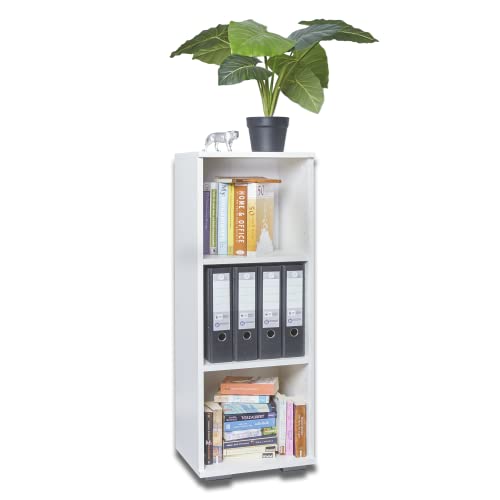 Aktenregal Klein Regal Schmal 40,1 x 109,5 x 35 cm Meerzweckregal 40 cm Breit Bücherregal Stehregal Weiß Für Akten Ordner Büromöbel Holzregal Aktenregal Klein Regal Schmal 40,1 x 109,5 x 35 cm Meerzweckregal 40 cm Breit Bücherregal Stehregal Weiß Für Akten Ordner Büromöbel Holzregal von mutatio
