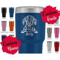 Personalisierte Dackel Piebald Mama Und Papa Geschenk, Besitzer Becher, Teckel Hund Weihnachten Frauen Männer Dotson Weenie Geschenke von mylovelypuppy