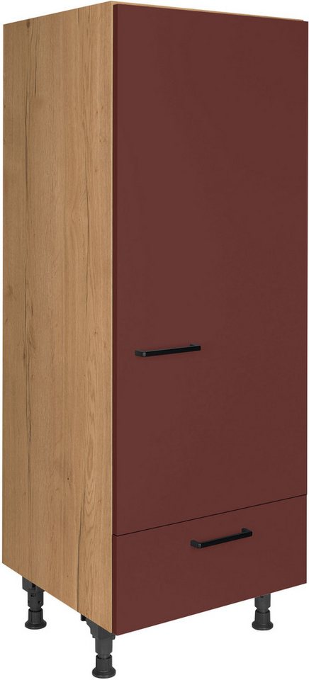 nobilia® Kühlumbauschrank "Easytouch", Ausrichtung wählbar, mit Schubkasten, vormontiert, Breite/Höhe: 60/167,8 cm von nobilia®
