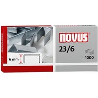 1.000 novus Heftklammern 23/6 von Novus