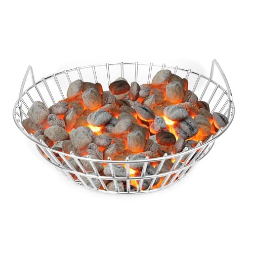 Onlyfire Holzkohle-Aschenkorb aus Edelstahl für große BGE, Kamado Joe Classic von only fire