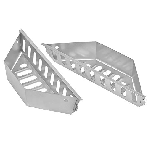 Onlyfire Holzkohlekörbe Char-Basket, kohlekörbe für direkte und indirekte Hitze, kohleschale von Durchmesser 47, 57 und 67cm für Weber 7403, 2 Stück von only fire