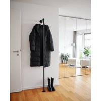 Garderobe Zur Wandmontage Kleiderstange Für Den Engen Eingangsbereich Industrial Wasserrohr Style Fred von pamodesigns