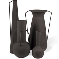 Pols Potten - Roman Vase, mattschwarz (4er-Set) von pols potten