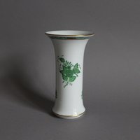Herend Apponyi Grün Tischvase Vase H 17 cm 7037 Av 的Herend von porcelainexpert